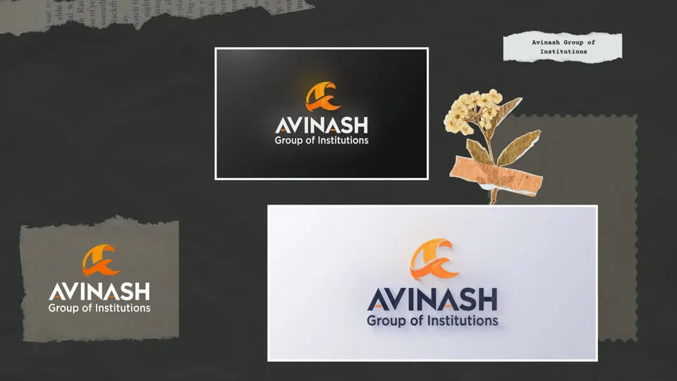 Glossy Logo Animation Avinash Group of Institutions