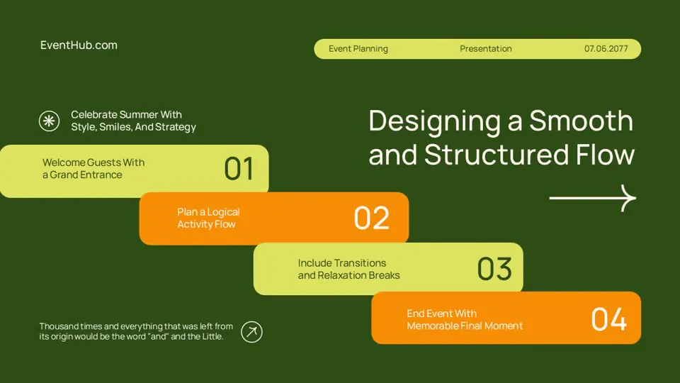 Modern Event Planning Deck, image 7